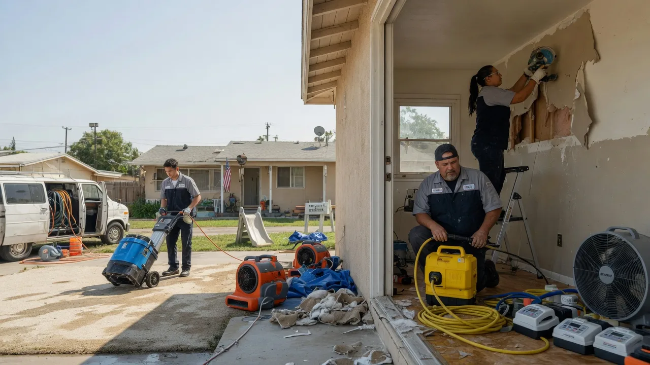 Water Damage Restoration in Lansing, KS near me